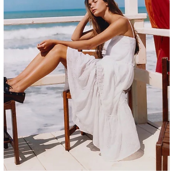 NWT J. Crew White Sorrento dress in cotton voile SZ L - Picture 3 of 7